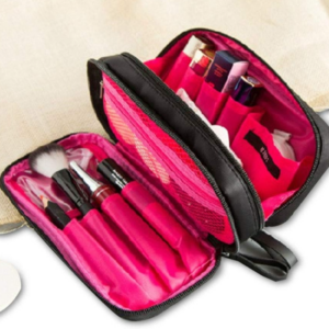 Ocamo Cosmetic Makeup Bag, Toiletry Bag, Portable Small Women’s Makeup Bag Professional Makeup Kit Makeup Hygiene Kit