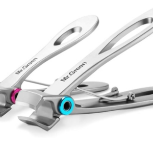 Nail Clipper Set,15mm Wide Jaw Opening Nail Clippers for Thick Toenails or Tough Fingernails,Good Gift for Men, Seniors,Stainless Steel (2Pcs)