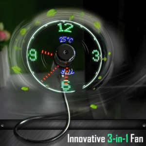 Mini Time And Temperature Display with LED Light