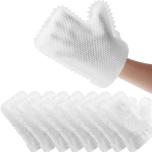 10pcs/pack Rag Gloves Non-Disposable Dusting Gloves Window Cleaning Non-Woven Gloves