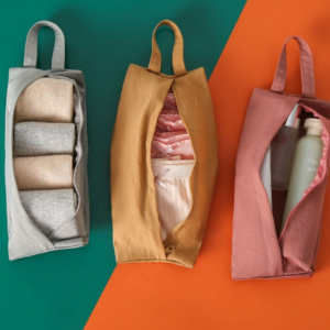 Waterproof Portable Travel Underwear Socks Organiser Handheld Luggage Organiser Bag