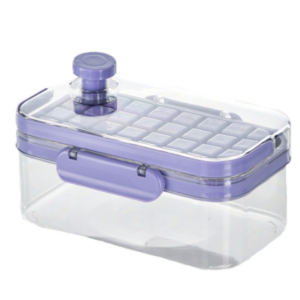 Portable Home Refrigerator Ice Moulds Homemade Food Grade Press Make Boxes