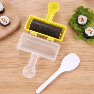 627 DIY Handheld Sushi Maker Hand Crank Sushi Maker Vibrating Sushi Moulds