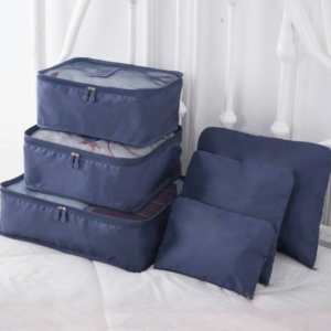 6 pieces portable luggage packing box