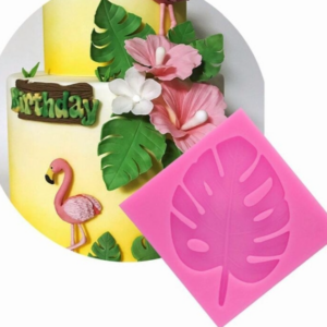 2 pieces for sale DIY tree leaf fondant mold chocolate cake decoration mold