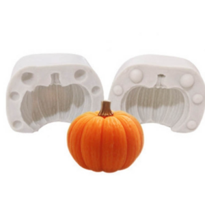 Halloween 3D Pumpkin Cake DIY Aromatherapy Candle Silicone Mold