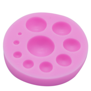 Round Silicone Fondant Cake Mold DIY Baking Decoration Chocolate Tools