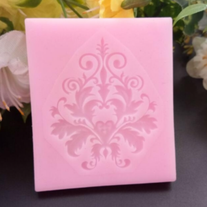 5 pieces sold European style lace pattern fondant silicone mold DIY chocolate cake decoration mold baking tools