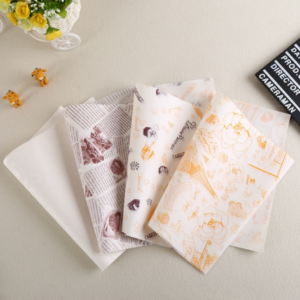 100 sheets per pack, cake greaseproof paper, baking packaging dinner plate paper, hamburger paper