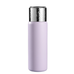 316 stainless steel hammered lid thermos coffee cup with tea filter