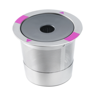For Keurig Coffee Machines Reusable Coffee Filter Stainless Steel Filter Cups Single Hole K Cups