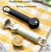 Multifunctional beer and beverage bottle opener Magnetic telescopic can opener and screw cap screwdriver