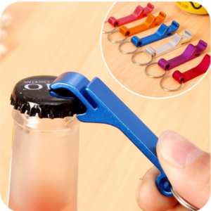5 pieces sold Aluminum wine bottle opener ring key chain key chain shipped in random colors