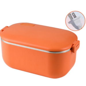 48W 1L 304 stainless steel heated lunch box pluggable