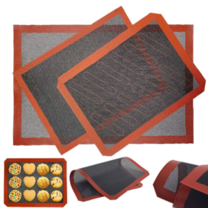 Hollow non-stick high temperature baking mat breathable fiberglass baking mat