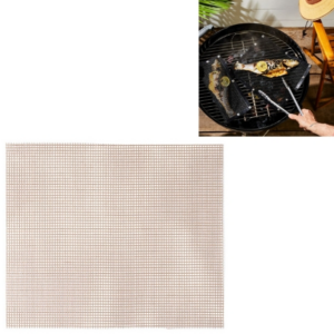 Non-stick mesh sheet Teflon barbecue mat barbecue grid mat