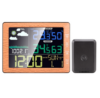 Multifunctional wireless color screen weather clock indoor and outdoor thermometer and hygrometer
