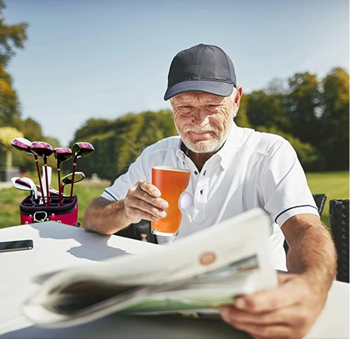 Golf Ball Pint Glass - 16oz