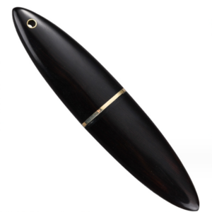 Damascus Knife Creative Fruit Knife with Knife Cover Ebony Handle Chan Wing Double-edged Knife 67-layer Damascus Fruit Knife