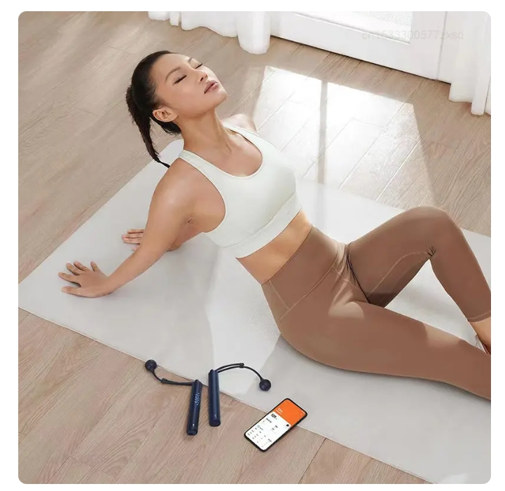 Xiaomi Mijia Smart Skipping Jump Rope Digital Counter App Control Calorie Calculation for Sport Fitness Exercise Lose Weight