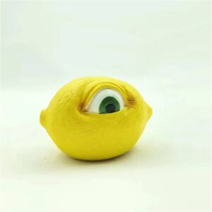 Funny Creepy Toy Seeing Fruit Decoration