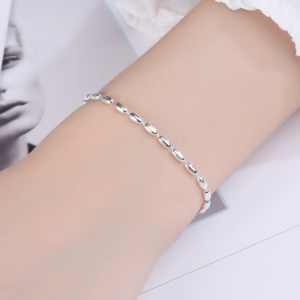 S925 Sterling Silver Star Studs Ladies’ Bracelet SL0153