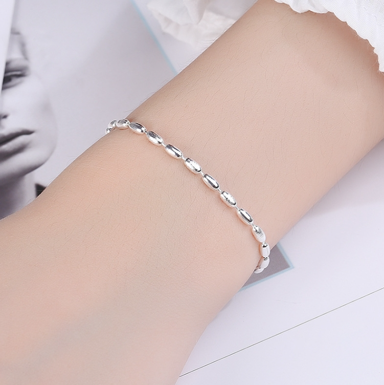 S925 Sterling Silver Star Studs Ladies' Bracelet SL0153