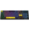 ONIKUMA G38 98 Keys Mechanical Gaming Keyboard Hot Swappable Brown/Blue Switch RGB USB Type-C Wired Gaming Keyboard for PC Computer Office – Black Bro