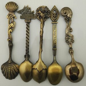 1 Set Stainless Steel Creative Coffee Spoon Soup Spoon Western Style Tableware