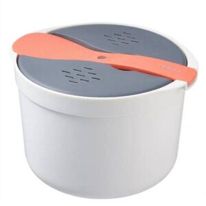 Kitchenware Microwave Oven Utensils Rrice Cooker Heating Steamer Pot Steamed Rice Box