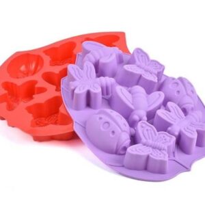 Insect Shape Cake Silicone Mold Baking Tools,Size: 26.5×20.5×3.5cm