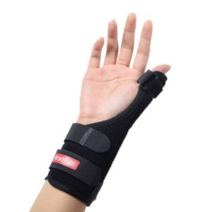 WOOTSHU WT-Y881 tenosynovitis wrist brace, thumb sprain and fracture fixation protective gear, size: one size fits all