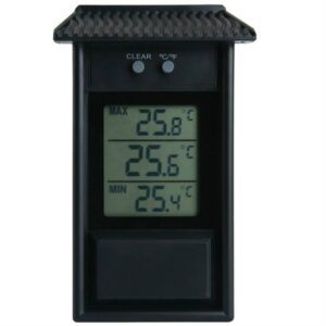 Eaves Shape Outdoor Garden Refrigerator Waterproof Thermometer 1