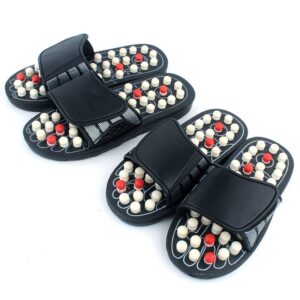 Home health care for men and women sole acupoint massage slippers