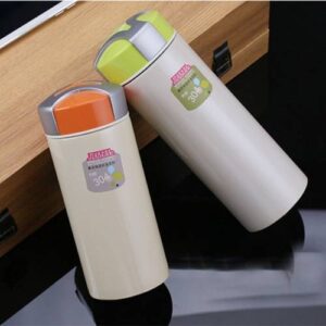 Jiadabao Student Child Portable Stainless Steel Double Insulated Cup Random Color Delivery, Capacity: 300mL