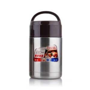 Jiadabao Stainless Steel Vacuum Insulation Simmering Pot Portable Insulation Rice Pot, Capacity: 1000ml