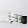 Simple Cute Brushing Cup Couple Plastic Mouthwash Cup, Pattern:Word