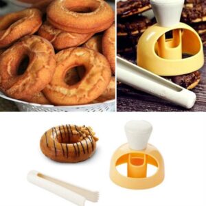 DIY doughnut mould sugar cake plastic kitchen Dim sum tools
