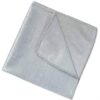Ultra fine fiber glass wiping scratch free cleaning cloth Grey