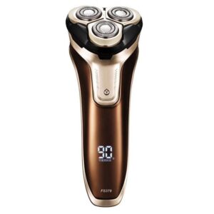Feike FS379 Electric Men’s Rechargeable Scraper with Three Blades, Full body Water Wash, shaver, medium size