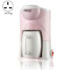 Homezest Household Small Coffee Machine Fully Automatic Portable Mini Single Cup Coffee Maker, Style:UK Plug