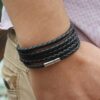 Lovers Leather Bracelet Men’s Charm Retro Bracelet