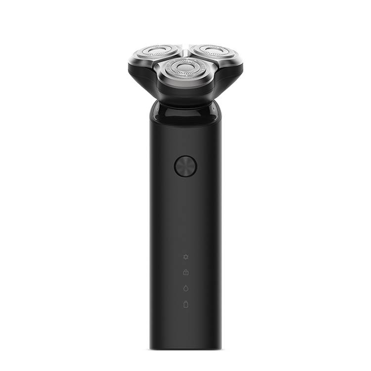 Xiaomi Mijia Electric Shaver 3D Floating Head Dry and Wet Shaving Washable Dual Blade Beard Trimmer with Turbo Mode (Black)