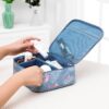 Large capacity, portable, waterproof, thickened travel makeup bag, beautician storage bag, women’s makeup bag