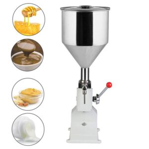 A03 Mini Stainless Steel Pneumatic Filling Machine Cream Food Paste Dispensing Liquid Packaging Equipment