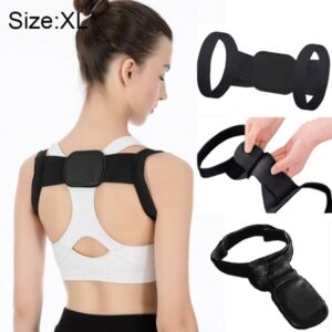 Adjustable female back posture corrector, shoulder support strap, medical and health care back posture belt
