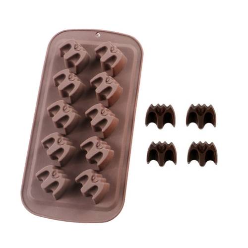 Halloween Cartoon Baking Set Chocolate Mold(Bat)