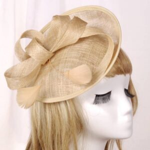 Bride Headwear Retro Linen Hat