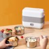 Lunch Box With Electric Heating And Heat Preservation Can Be Plugged In Barrel Office Worker Rice Cooker