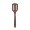 Long Handle Unpainted Chicken Wings Wooden Spatula Kitchen Utensils, Style:3 Square Curved Spade